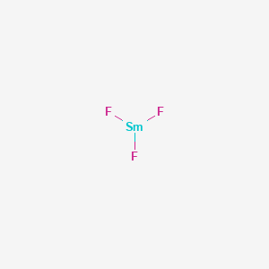 molecular formula F3Sm B079037 Samarium fluoride (SmF3) CAS No. 13765-24-7