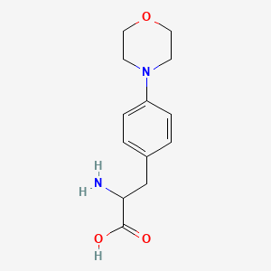 2-Amino-3-(4-morpholinophenyl)propanoic acid