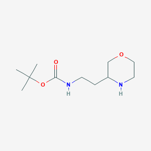 Tert-butyl N-[2-(morpholin-3-YL)ethyl]carbamate