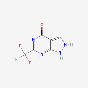 molecular formula C6H3F3N4O B7903967 CID 243408 