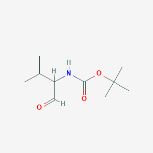 molecular formula C10H19NO3 B7903981 叔丁基3-甲基-1-氧代丁-2-基氨基甲酸酯 