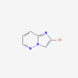 molecular formula C6H4BrN3 B7904014 2-Bromoimidazo[1,2-b]pyridazine 