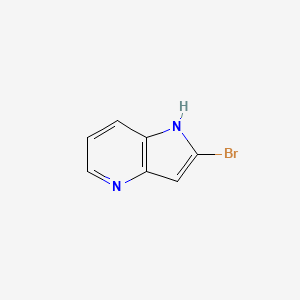 molecular formula C7H5BrN2 B7904019 2-Bromo-1H-pyrrolo[3,2-b]pyridine 