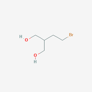 molecular formula C5H11BrO2 B7904076 2-(2-Bromoethyl)-1,3-propanediol 