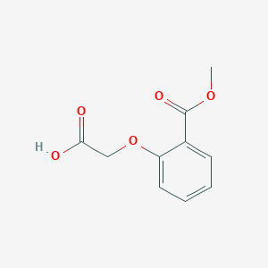 molecular formula C10H10O5 B7904100 2-[2-(Methoxycarbonyl)phenoxy]acetic acid 