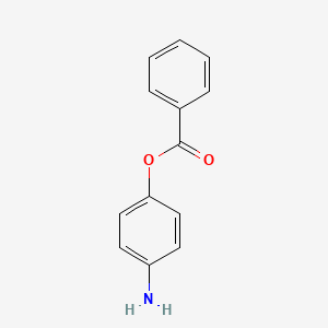 molecular formula C13H11NO2 B7904126 4-Amino-phenol 1-benzoate 