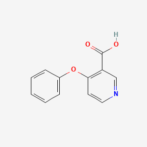 molecular formula C12H9NO3 B7904137 4-Phenoxypyridine-3-carboxylic acid 