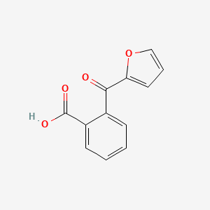 molecular formula C12H8O4 B7904150 2-(呋喃-2-羰基)苯甲酸 CAS No. 57901-54-9