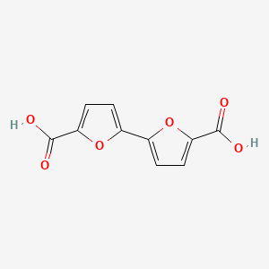 molecular formula C10H6O6 B7904186 [2,2'-Bifuran]-5,5'-dicarboxylic acid 