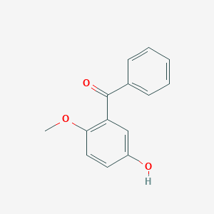 molecular formula C14H12O3 B7904218 (5-Hydroxy-2-methoxyphenyl)(phenyl)methanone 