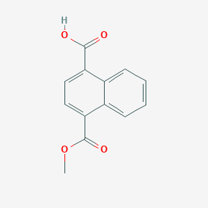 molecular formula C13H10O4 B7904252 Naphthalene-1,4-dicarboxylic acid monomethyl ester 