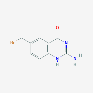 molecular formula C9H8BrN3O B7904320 CID 13586213 