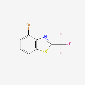 4-Bromo-2-(trifluoromethyl)benzo[d]thiazole