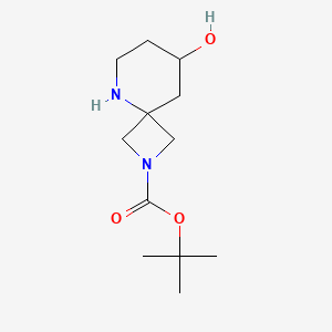 Tert-butyl 8-hydroxy-2,5-diazaspiro[3.5]nonane-2-carboxylate