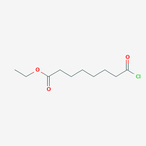 molecular formula C10H17ClO3 B079044 Ethyl 8-chloro-8-oxooctanoate CAS No. 14113-02-1