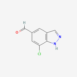 7-Chloro-1H-indazole-5-carbaldehyde