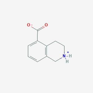 molecular formula C10H11NO2 B7904417 1,2,3,4-Tetrahydroisoquinolin-2-ium-5-carboxylate 