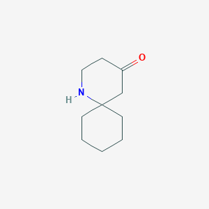 molecular formula C10H17NO B7904481 1-Azaspiro[5.5]undecan-4-one 