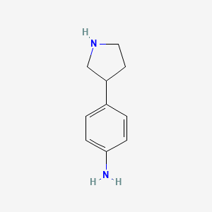 4-(Pyrrolidin-3-YL)aniline