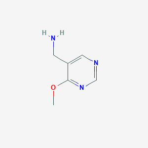 molecular formula C6H9N3O B7904633 (4-Methoxypyrimidin-5-yl)methanamine 