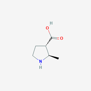 (2R,3S)-2-methylpyrrolidine-3-carboxylic acid