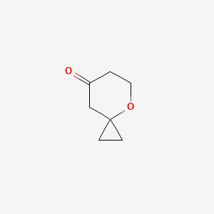 molecular formula C7H10O2 B7904682 4-Oxaspiro[2.5]octan-7-one 