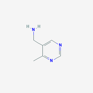 (4-Methylpyrimidin-5-yl)methanamine