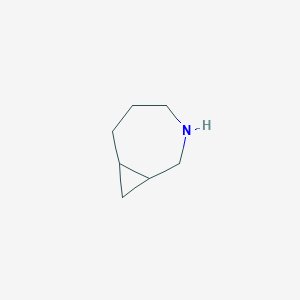 molecular formula C7H13N B7904723 3-Aza-bicyclo[5.1.0]octane 