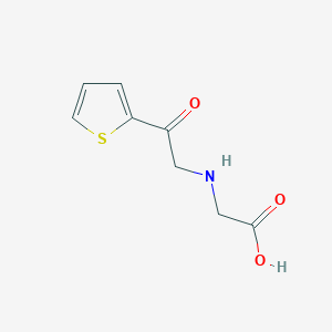 molecular formula C8H9NO3S B7904819 (2-Oxo-2-thiophen-2-yl-ethylamino)-acetic acid 