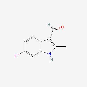 6-Fluoro-2-methyl-1H-indole-3-carbaldehyde