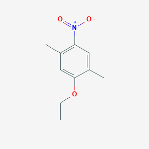 molecular formula C10H13NO3 B7905026 1,4-Dimethyl-2-ethoxy-5-nitrobenzene 