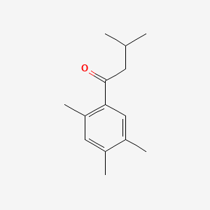molecular formula C14H20O B7905036 2',3,4',5'-Tetramethylbutyrophenone 