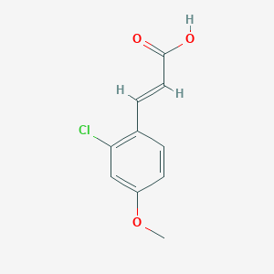 2-Chloro-4-methoxycinnamic acid