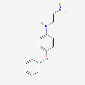 molecular formula C14H16N2O B7905092 N'-(4-phenoxyphenyl)ethane-1,2-diamine 