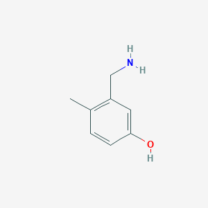 3-(Aminomethyl)-4-methylphenol