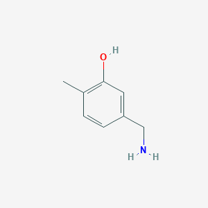 molecular formula C8H11NO B7905141 3-Hydroxy-4-methylbenzylamine 