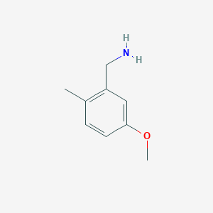 molecular formula C9H13NO B7905146 5-甲氧基-2-甲基苄胺 