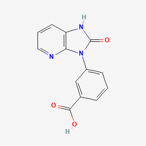 3-(2-oxo-1H-imidazo[4,5-b]pyridin-3-yl)benzoic acid
