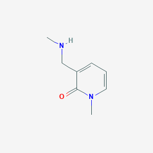 1-Methyl-3-((methylamino)methyl)pyridin-2(1H)-one