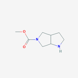 Methyl hexahydropyrrolo[3,4-b]pyrrole-5(1H)-carboxylate