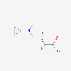 (E)-4-(cyclopropyl(methyl)amino)but-2-enoic acid