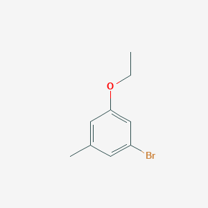 molecular formula C9H11BrO B7905466 1-Bromo-3-ethoxy-5-methylbenzene 