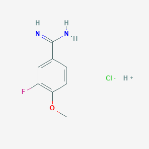 molecular formula C8H10ClFN2O B7905608 CID 19850591 
