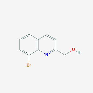 molecular formula C10H8BrNO B7905646 (8-Bromoquinolin-2-yl)methanol 