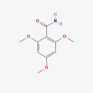 molecular formula C10H13NO4 B7905747 2,4,6-Trimethoxybenzamide 