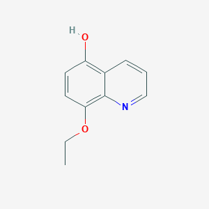molecular formula C11H11NO2 B7905782 8-Ethoxyquinolin-5-ol 