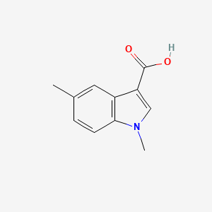 molecular formula C11H11NO2 B7905884 1,5-Dimethyl-1H-indole-3-carboxylic acid 