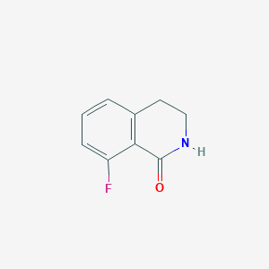 molecular formula C9H8FNO B7905891 8-Fluoro-3,4-dihydroisoquinolin-1(2H)-one 