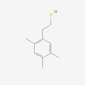 molecular formula C11H16S B7905924 2-(2,4,5-Trimethylphenyl)ethanethiol 