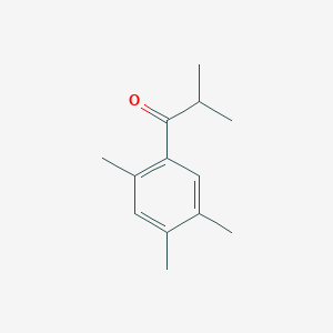 molecular formula C13H18O B7905949 2,2',4',5'-Tetramethylpropiophenone 